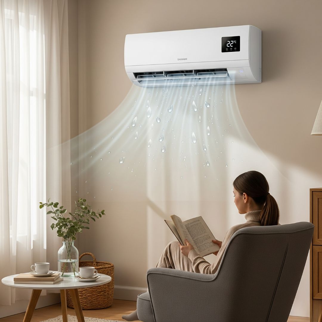 Aire Acondicionado Portátil 2 en 1 Calor y Frio - Bajo consumo y Máxima Potencia